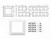 Рамка на 3 поста Ambrella Volt ALFA AF110103 100_100_2183313