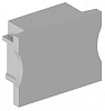 Заглушка для профиля Donel  DNCAP18505Grey 100_100_2309485