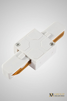 Соединитель линейный для треков AM-Group AM176 AM176 WH 400_400_2859058