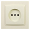 Розетка без заземления Mono Electric Despina 102-170022-116