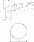 Трек встраиваемый Elektrostandard Slim Magnetic a066494 250_100_2124208