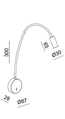 Бра Italline DE DE-316 black 400_400_2180931