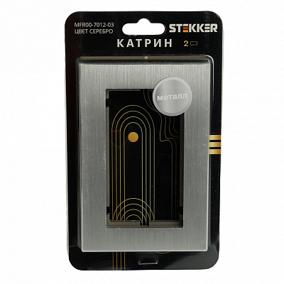 Рамка на 2 поста Stekker Катрин 50031 400_400_2160542