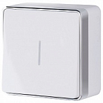 Выключатель одноклавишный с подсветкой Werkel Gallant (белая) W5010101 250_100_Array