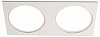 Рамка на 2 светильника Italline IT08 IT08-8038 white 100_100_2301442