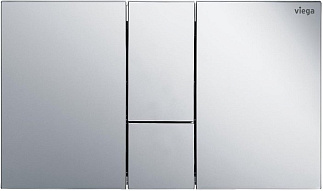 773267 Prevista Панель смыва для унитазов Visign for style 24, пластик, цвет хром, модель 8614.1 500_191_3224616