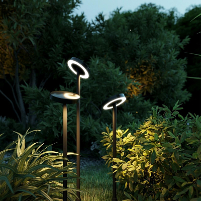 Наземный высокий светильник Odeon Light NATURE 7189/6GLA 400_400_3081073