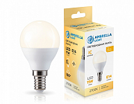Лампа светодиодная Ambrella Light G45 E14 11Вт 2700K 451113 250_100_2030281