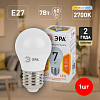 Лампа светодиодная Эра Стандарт E27 7Вт 2700K LED P45-7W-827-E27 100_100_2473428