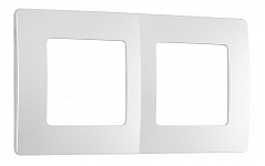 Рамка на 2 поста Arte Milano am-517.17 517.17-2.silver 250_100_Array