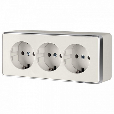 Розетка с заземлением Werkel Gallant (слоновая кость) W5073103 400_400_2129538