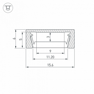 Профиль накладной Arlight MIC-M 044530 400_400_2137488