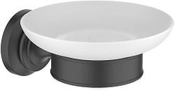 AQ4503MB КЛАССИК мыльница, матовый черный 250_100_2412971