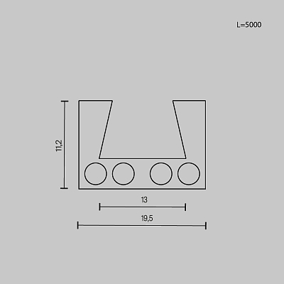Шинопровод Technical TRX160-115B 400_400_808598