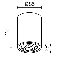Потолочный светильник Technical C016CL-01B 500_191_3146861