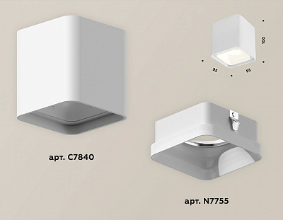 Накладной светильник Ambrella Light XS XS7840021 400_400_2008914