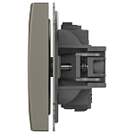 Розетка без заземления, без рамки Elbi Eleсtriс Zena Vega 609-011400-215 250_100_2195329