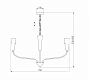 Подвесная люстра Eurosvet Rhyton 60167/6 никель 100_100_1813987