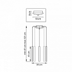 Подвесная люстра Lightstar Tubo L5T747237 250_100_561560