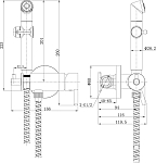 33590003 Eurostyle new Смеситель для душа, хром 250_100_1440271