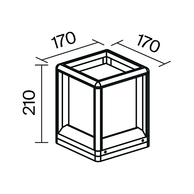 Ландшафтный светильник Outdoor O455FL-01GF1 400_400_798667