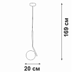 Подвесной светильник Vitaluce V25690 V25690-1/1S 250_100_2877770
