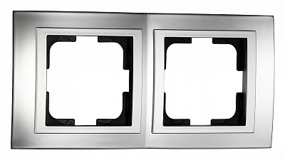 Рамка на 2 поста Mono Electric Chrome 106-410000-161 400_400_2162672