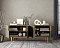 Комод под TV с четыремя дверками "Line" R21/browngrey