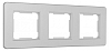 Рамка на 3 поста Arte Milano am-502.16 502.16-3.silver 100_100_2303156