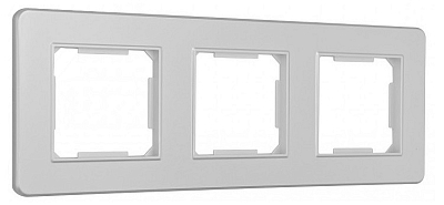 Рамка на 3 поста Arte Milano am-502.16 502.16-3.silver 400_400_2303156
