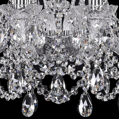 Подвесная люстра Bohemia Ivele Crystal 1411 1411/8/160/Ni 400_400_1796853