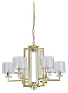 Подвесная люстра Newport ALEXANDRA 4406+1/C mat.gold 500_191_3164191