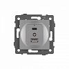 Механизм розетки 2хUSB type A и C Arlight SCT 049840 100_100_681359