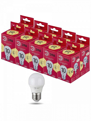 Лампа светодиодная Эра  E27 10Вт 2700K LED P45-10W-827-E27 R 400_400_2842416