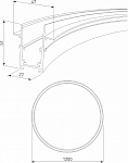 Трек встраиваемый Elektrostandard Slim Magnetic a066496 250_100_2124212
