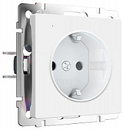 Розетка с заземлением с подсветкой, без рамки Werkel DBQ29 W1171461 500_191_2297253