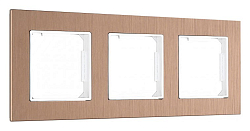 Рамка на 3 поста Arte Milano am-503.12 503.12-3.brown 250_100_Array
