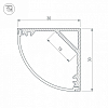 Профиль накладной Arlight SL-KANT-H30-2000 ANOD 019333 100_100_1887198