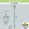 Фонарный столб Fumagalli Noemi E35.208.000.AXH27 100_100_1804168