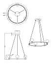Подвесной светильник Freya FR4005PL-03B1 250_100_851435