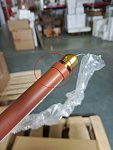 utsenka-SL6225.303.03 Светильник подвесной ST-Luce Латунь/Терракотовый, Белый LED 3*13W 3000K БРИК 250_100_2950750