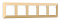 Рамка на 5 постов Ambrella Volt ALFA AF110605