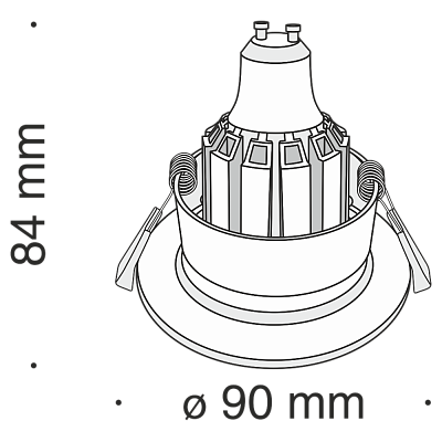 Встраиваемый светильник Technical DL041-01B 400_400_3245616