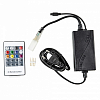 Контроллер-регулятор цвета RGB с пультом ДУ Uniel ULC-N22-RGB UL-00010579 100_100_1861385