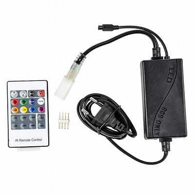 Контроллер-регулятор цвета RGB с пультом ДУ Uniel ULC-N22-RGB UL-00010579 400_400_1861385