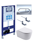 SET AQUATEK ЕВРОПА New-043 4в1 (рама AQUATEK INS-0000025 +крепление KKI-0000002 +кнопка KDI-0000043 +унитаз AQ1106L-00 +тонкое сиденье с механиз) 250_100_Array