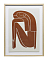 Интерьерный постер Figure Brown