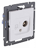 ТВ-розетка и розетка Ethernet RJ-45 без рамки Kollinger  REA-021WM 100_100_3123399
