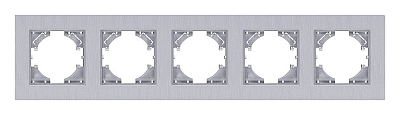 Рамка на 5 постов Kollinger Eleganz Plex EP5GY 400_400_3118704