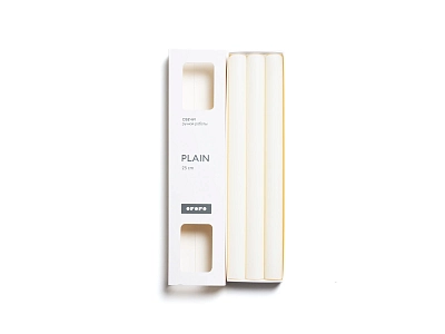 Набор свечей Plain 25 см 3 шт 885318 400_400_2084828